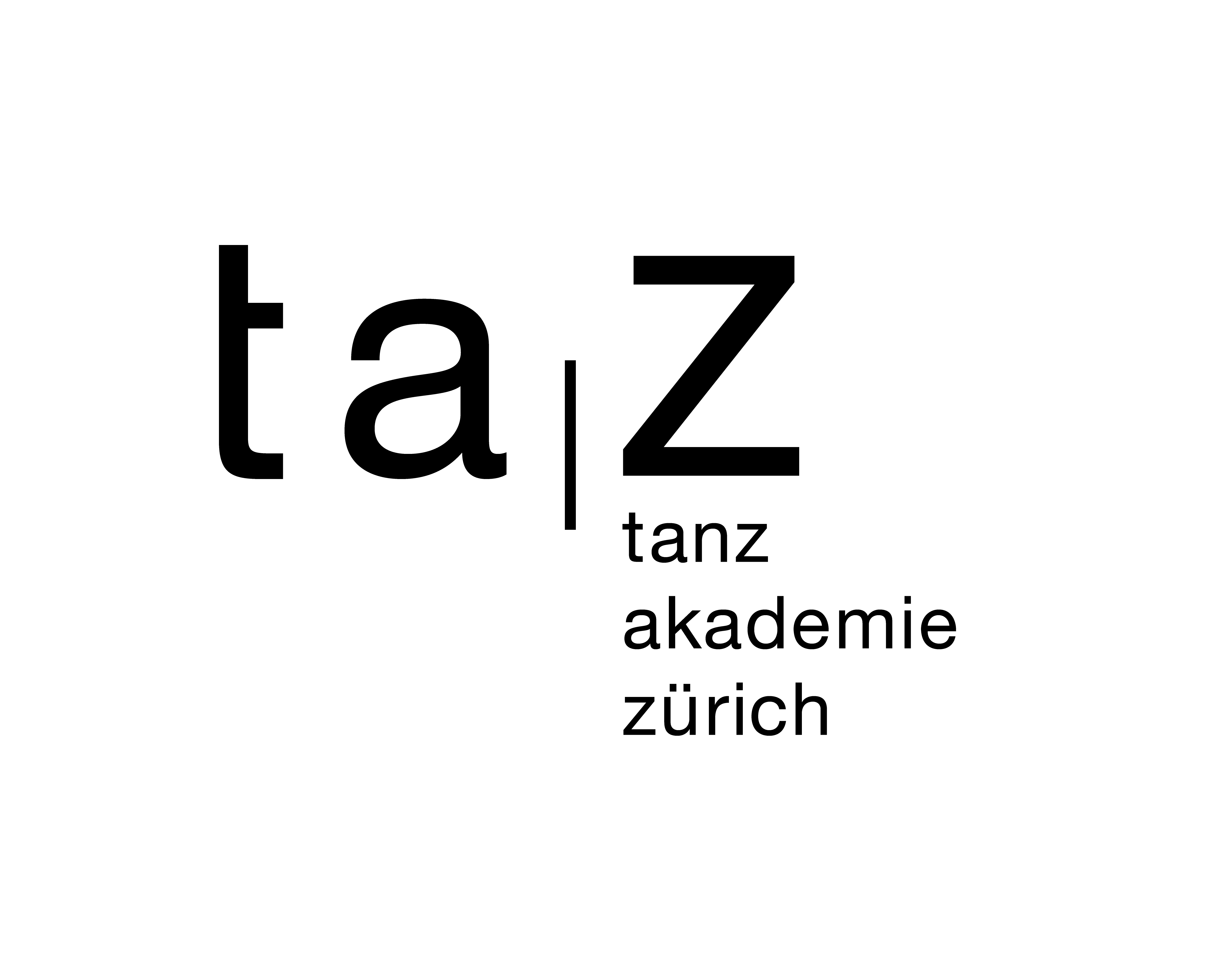 Logo: TANZAKADEMIE ZÜRICH - taZ